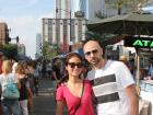 Happy participants, Taste of Greektown in Chicago