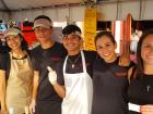 Hard working volunteers - Taste of Greek Town in Chicago