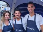 Hard working volunteers - Taste of Greek Town in Chicago