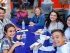 Happy participants - Taste of Greek Town in Chicago