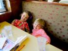 Happy customers at Annie's Pancake House in Skokie