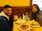 Happy customers at Annie's Pancake House in Skokie