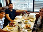 Family enjoying lunch at Annie's Pancake House in Skokie