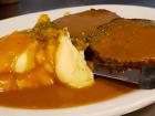 The homemade meatloaf at Annie's Pancake House in Skokie