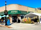 Outdoor patio and tent at Annie's Pancake House in Skokie