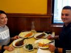 Couple enjoying lunch at Annie's Pancake House in Skokie