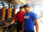 The famous homemade gyros at Apolis Greek Street Food in Lisle