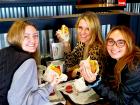 Family enjoying lunch at Billy Boy's Restaurant in Chicago Ridge