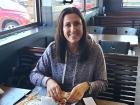 Customer enjoying lunch at Billy Boy's Restaurant in Chicago Ridge