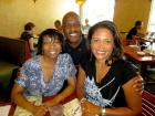 Friends enjoying breakfast at Egg Haven Cafe in DeKalb