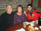 Family enjoying dinner at Jameson's Charhouse in Arlington Heights