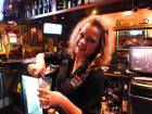 Friendly bar server at Jimmy's Charhouse in Libertyville