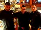 Hard working kitchen staff at Johnny's Kitchen & Tap in Glenview