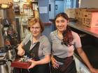 Friendly servers at Les Brothers Restaurant in Oak Lawn