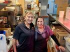 Friendly servers at Les Brothers Restaurant in Oak Lawn