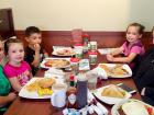 Family enjoying breakfast at Maple Butter Cafe in Plainfield Family enjoying breakfast at Maple Butter Cafe in Plainfield
