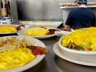 Cooking breakfast at Maple Butter Cafe in Plainfield Cooking breakfast at Maple Butter Cafe in Plainfield