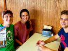 Friends enjoying lunch at Nick's Drive In Restaurant Chicago