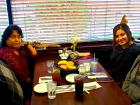 Family enjoying dinner at Rose Garden Cafe in Elk Grove Village 