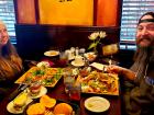 Couple enjoying dinner at Rose Garden Cafe in Elk Grove Village 