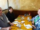 Friends enjoying lunch at Tasty Waffle Restaurant in Romeoville