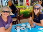 Friends enjoying lunch at Tasty Waffle Restaurant in Romeoville