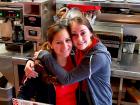 Friendly servers at Teddy's Diner in Elk Grove Village