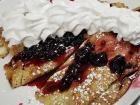 The famous Crepes at Teddy's Diner in Elk Grove Village