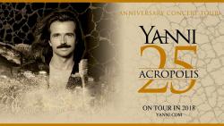 Yanni in Chicago for Live at the Acropolis 25th Anniversary Tour