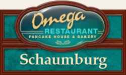 Logo for Omega Restaurant in Schaumburg