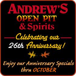 Andrew's 26th Anniversary October Specials - Park Ridge 