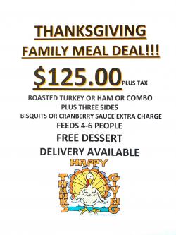 Thanksgiving Family Meal Deal at Christys Pancake House - Wood Dale