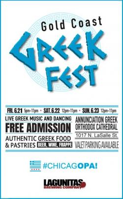 Gold Coast Greek Fest at Annunciation in Chicago