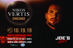 Nikos Vertis Live in Chicago at Joe's Live in Rosemont