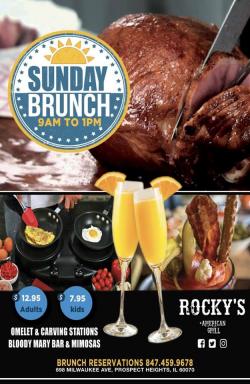 Sunday Brunch at Rocky's American Grill in Prospect Heights