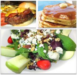 Burgers, pancakes, salads at Bentley's Pancake House in Wood Dale