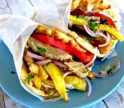 The Gyro Sandwich in Pita at Gyro Pit in Aurora