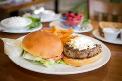 Jasper's Cafe Feta Burger