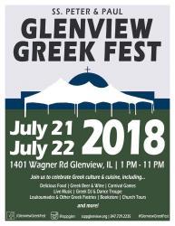 Glenview Greek Fest at Saints Peter & Paul Greek Orthodox Church