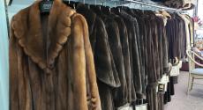 Nice selection of coats at Angelo's Leathers and Furs in Oak Lawn