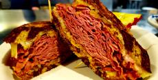 The famous Reuben Sandwich at Annie's Pancake House in Mount Prospect
