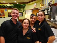 Friendly staff at Annie's Pancake House in Skokie