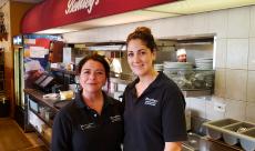 Friendly servers at Bentley's Pancake House & Restaurant in Wood Dale