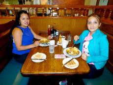 Friends enjoying lunch at Billy's Pancake House in Palatine