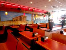 Spacious dining area at Brandy's Gyros in Des Plaines