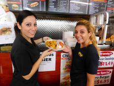 Friendly staff at Brandy's Gyros in Des Plaines