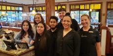 Friendly staff at Burnt Toast Restaurant in Algonquin