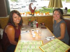 Friends enjoying lunch at Butterfield's Pancake House & Restaurant in Naperville 