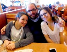 Family enjoying lunch at Butterfield's Pancake House & Restaurant in Northbrook