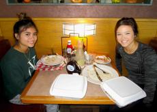 Friends enjoying breakfast at Butterfield's Pancake House & Restaurant in Naperville